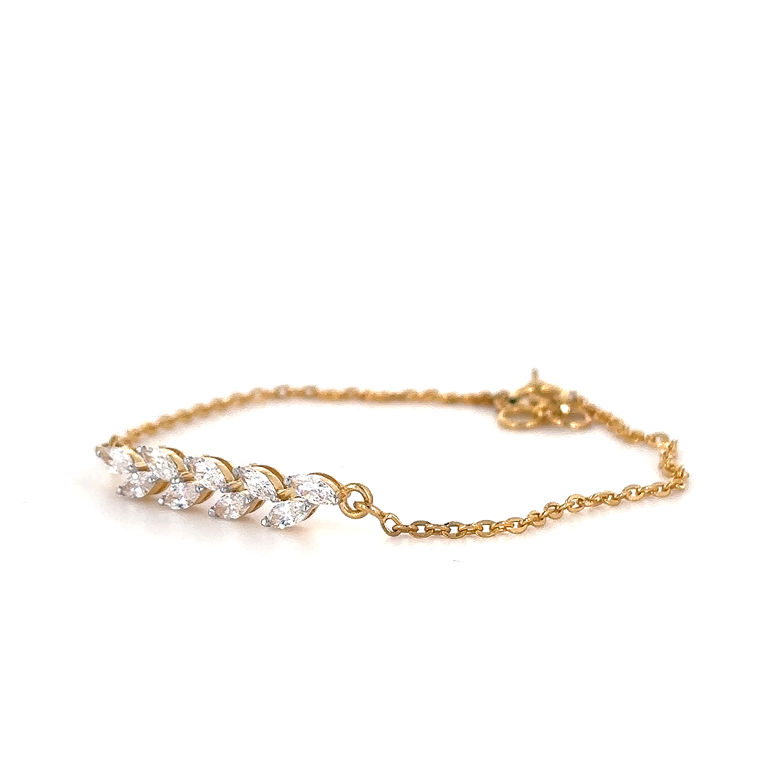 Gold Multi-Stone Bracelet