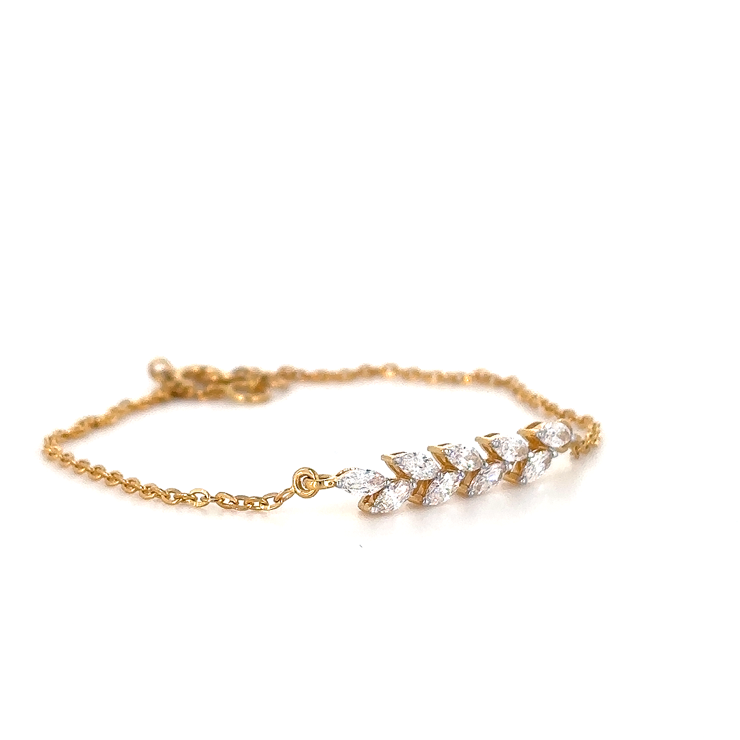 Gold Multi-Stone Bracelet