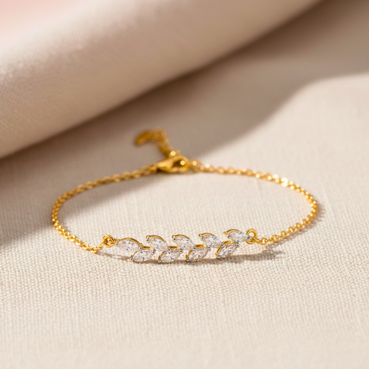 Gold Multi-Stone Bracelet